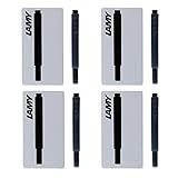 Lamy Cartuchos De Tinta Para Caneta Tinteiro Tinta Preta Pacote Com 20 LT10BKB 