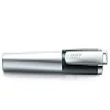 LAMY Nexx M Anthracite - Caneta Tinteiro Com Grip Antiderrapante E Pena De Aço Polido Tamanho M - Corpo Triangular Em Alumínio - Incluindo Cartucho LAMY T 10 Azul