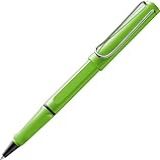 LAMY Safari Green Caneta Esferográfica Com Grip Ergonômico Para Escrita Longa E Agradável Feita De Plástico ABS Robusto Incluindo Recarga LAMY M 16 Azul