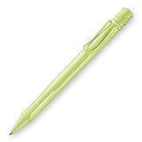 LAMY Safari Springgreen - Caneta Esferográfica Com Grip Ergonômico - Para Escrita Longa E Agradável - Feita De Plástico ABS Robusto - Incluindo Recarga LAMY M 16 Azul