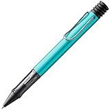 Lamy Turmalina AL Star Caneta Esferográfica Com Aderência Transparente E Ergonômica E Largura Da Linha M Corpo De Alumínio Leve Incluindo Recarga De Grande Capacidade M 40 6 Cm Preta