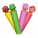 Lança Água Infantil Animal Bichinhos Para Piscina E Praia