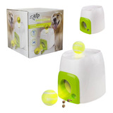 Lança Bolas Porta Ração Petisco Cão Brinquedo Interativo Afp