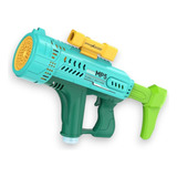Lança Bolha Arma Pistola Bazuca Brinquedo Bolinha Bateria