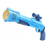 Lança Bolha Arma Pistola Bazuca Brinquedo Bolinha De Sabão