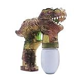 Lança Bolhas De Sabão Dinossauro Luz E Som Brinquedo