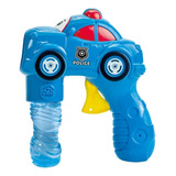 Lança Bolhas De Sabão Pistola De Bolinhas Carrinho Policia