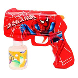 Lança Bolhas De Sabão Pistola Homem Aranha Criança Diversão