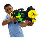 Lançador Arma De Água Super Grande Arminha Brinquedo Criança Cor Verde  Preto E Amarelo