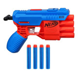 Lançador De Dardos Nerf Alpha Strike Hasbro 4 Dardos F2219