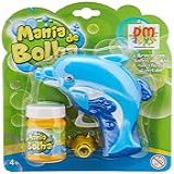 Lancador Mania De Bolha Bichos Cor Sortida DM Toys