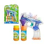Lançador Mania De Bolhas Cristal DM Toys Multicolorido