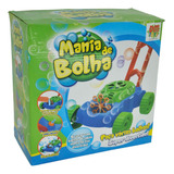 Lançador Máquina Andador Carrinho Mania De Bolha De Sabão
