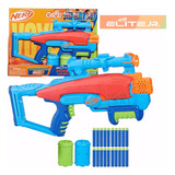 Lançador Nerf Elite Jr Voyager Target Com Alvos E 20 Dardos