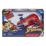 Lançador Nerf Marvel Power Moves H Aranha Leia A Descrição