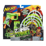 Lançador Nerf Zombie Strike Kit Alvos Jolt A6636