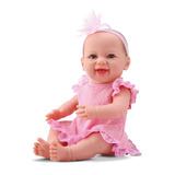 Lançamento Boneca Bebê Estilo Reborn Menina