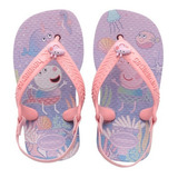 Lançamento Chinelos Havaianas Infantil Peppa Pig Família