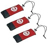 Lancer Tactical Capa Tática Para Airsoft Airsoft Com Cordão Elástico Para Armas De Airsoft E Marcadores De Paintball Pacote Com 3 Vermelho 
