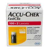 Lanceta Accu chek Fastclix C 102 Unidades