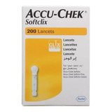 Lancetas Accu chek Softclix Cx C 200 Unidades