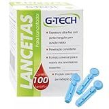 Lancetas G-tech 100un