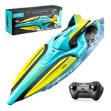 Lancha Alta Velocidade Rc Controle Remoto Dois Motores Luxo