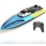 Lancha Barco Rowing H10 35km H Controle Remoto 2 4gh Bateria Alta Velocidade à Prova D água Motor Duplo