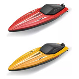 Lancha Barco Top Speed Controle Remoto Alta Velocidade 25km 