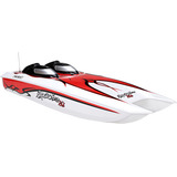 Lancha Controle Remoto Nautimodelismo Apache Catamaran 2 4
