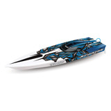 Lancha Controle Traxxas Spartan Rtr 2 4g 570764t4 Bateria