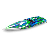 Lancha De Controle Traxxas Spartan Brushless Tqi Tsm