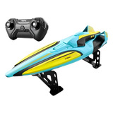 Lancha Rc Barco Controle Remoto Motor Duplo Crianças