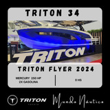 Lancha Triton Flyer 34 Pés Ñ