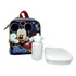 Lancheira Escolar Térmica Infantil Personagem Mickey Mouse Disney - Azul - Xeryus