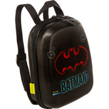 Lancheira Ifantil Batman 3d Maxtoy Diplomata Homem Morcego Cor Preto