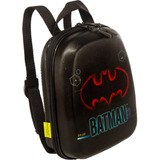 Lancheira Ifantil Batman 3d Maxtoy Diplomata Homem Morcego Cor Preto