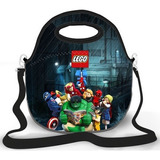 Lancheira Personalizada Lego Marvel