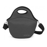 Lancheira Térmica Anatômica De Neoprene Ksn054 Kestal Cor Grafite