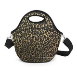 Lancheira Térmica Anatômica De Neoprene Ksn054 Kestal Cor Onça