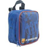 Lancheiras Xeryus Mochila Bolsa Bola Barcelona Cor Azul   17cm X 32cm