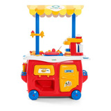 Lanchonete Cozinha Completa Infantil Carrinho Lanche Tateti