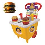 Lanchonete Infantil Carrinho Burguer Hamburgueria Food Truck