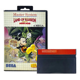Land Of Illusion Master System Tectoy Sem Manual