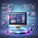 Landing Page   Transforme Visitantes Em Clientes