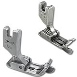 LANMAX Kit De Calcador Pesponto Para Máquina De Costura Industrial - SP-18 1-8 - 0321654005389 - 3mm