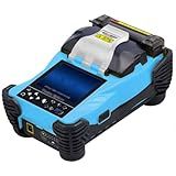LANMFU Splicer Automático De Fusão De Fibra óptica Máquina De Solda De Cabo De Fibra óptica Máquina De Fusão A Quente Mini Máquina De Emenda De Fibra De Alta Precisão Multi Testadores Com Display