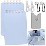 Lanstics Organizador De Bolsa De Praia 9 Peças Kit De Acessórios Para Bolsa De Praia Berloques 2 Peças Bandejas Divisórias Para Bolsa De Praia Conjunto De Ganchos De Silicone Para Celular