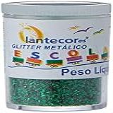 Lantecor 71880- Glitter- PVC- Potes 3 G- Multicolor- Pacote De 12
