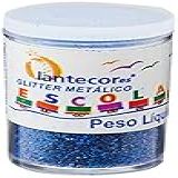 Lantecor 71881- Glitter PVC- Potes 3 G- Multicor- Pacote De 12
